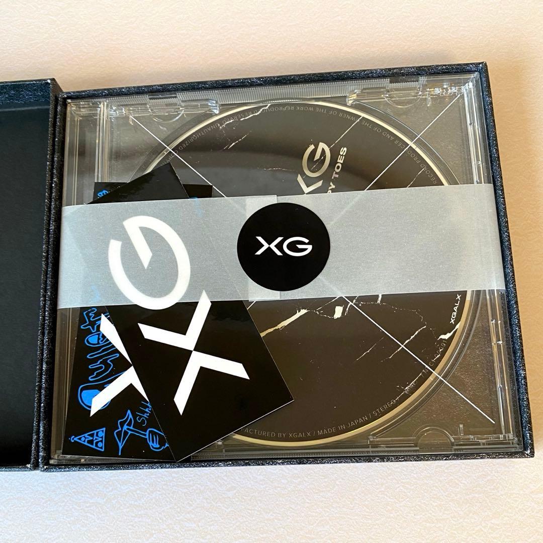 【XG】1st SG『Tippy Toes』CD BOX