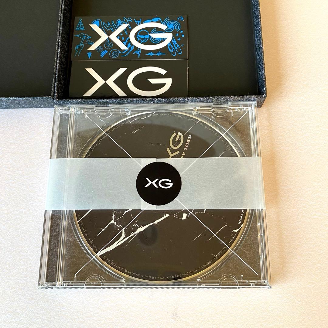 【XG】1st SG『Tippy Toes』CD BOX