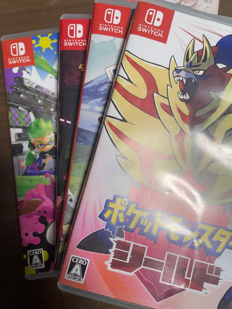 switch ポケットモンスターアルセウス　他ソフト4本セット