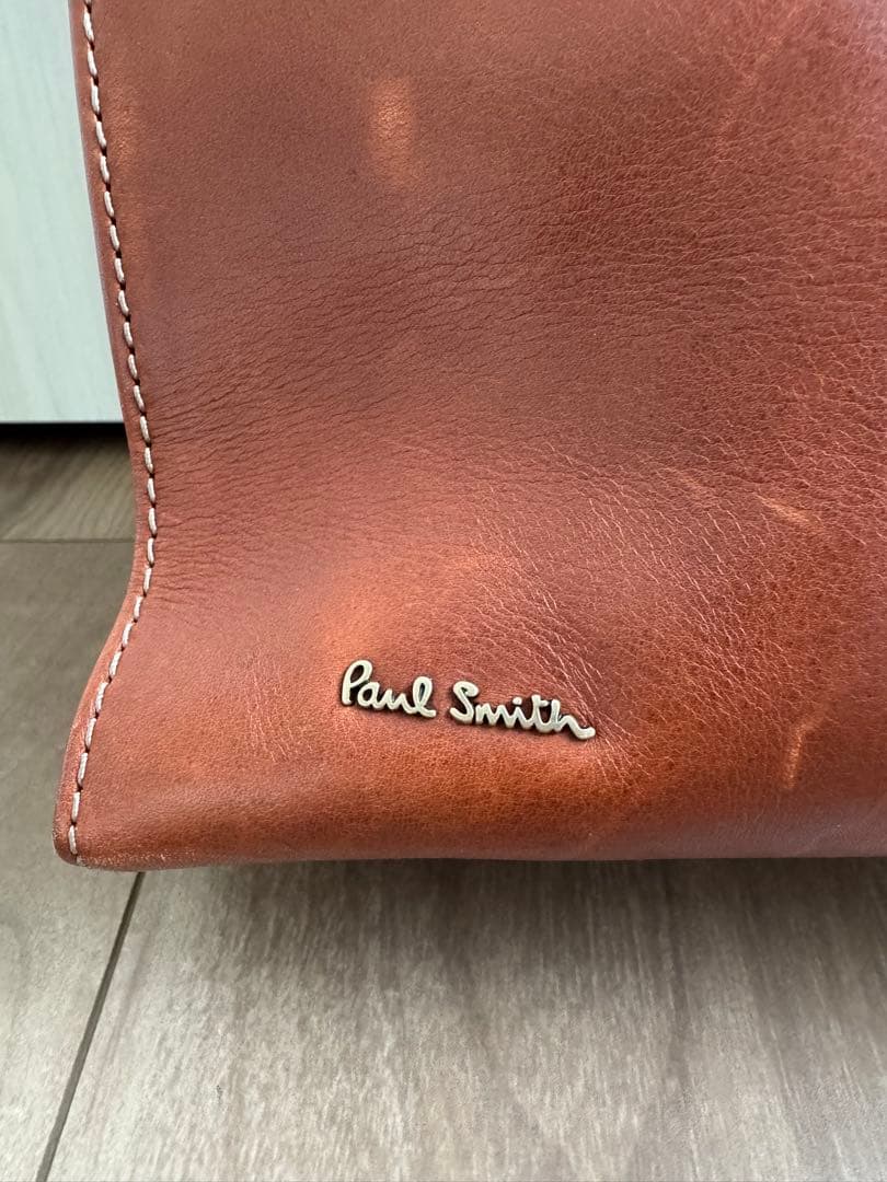 Paul Smith ブラウン 本革　ビジネスバッグ