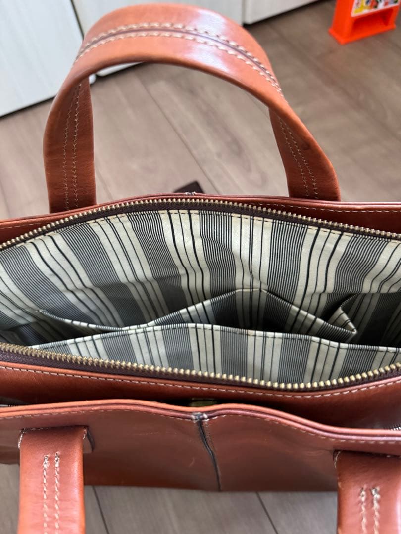 Paul Smith ブラウン 本革　ビジネスバッグ