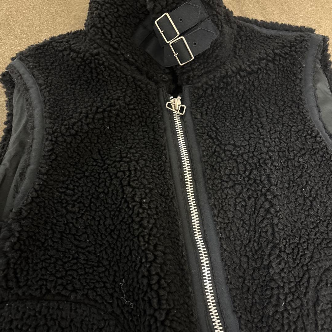 大幅値下げ Kuro クロ　ベスト モコモコ　フリース　ビックシルエット