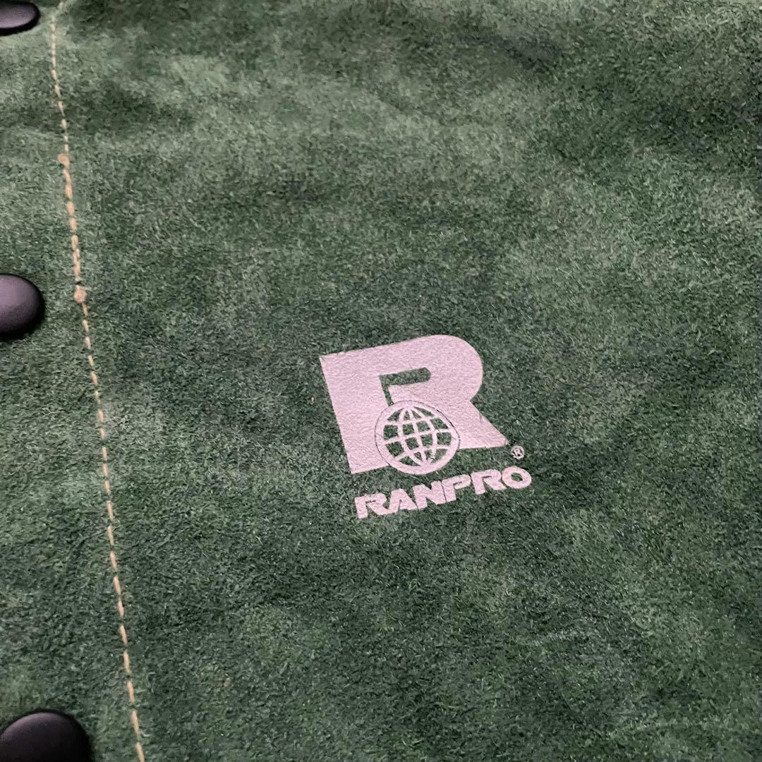 RANPRO 溶接ジャケット ユーロワーク スエード調 ウェルダージャケット
