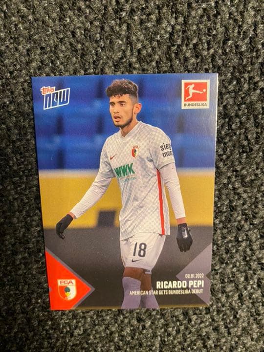 topps リカルド•ペピ　ベースカード