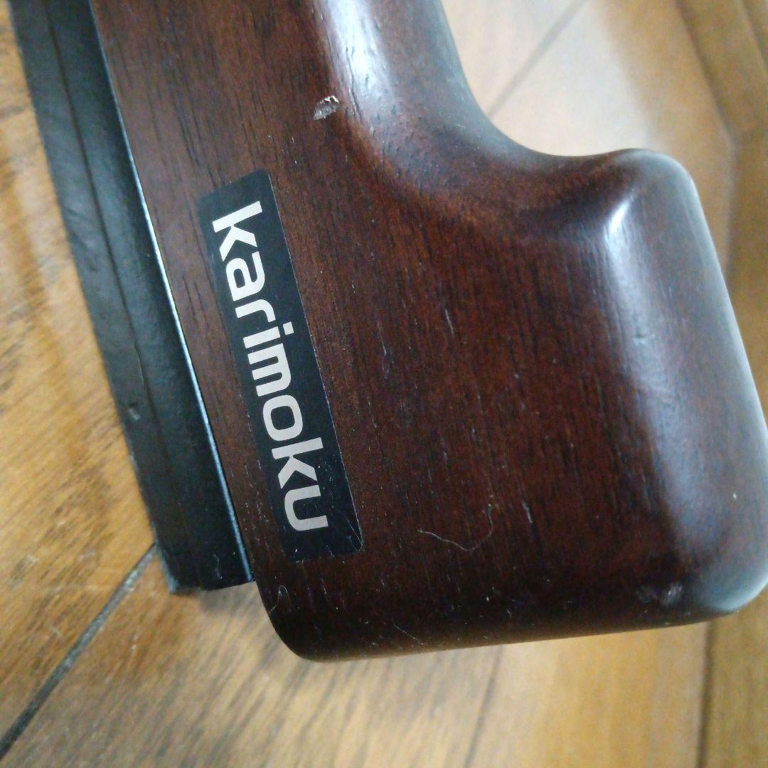 karimoku カリモク　ポールスタンド コートハンガー　木製　ゴールド