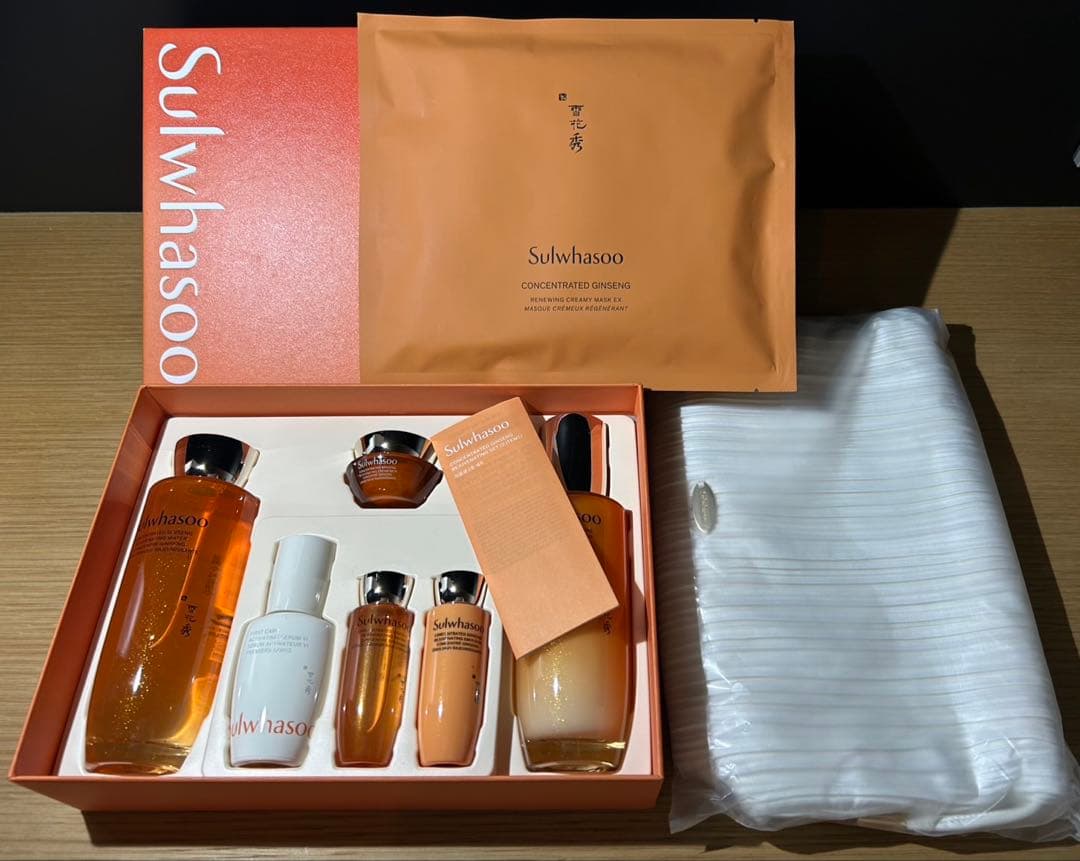 【新品未使用】雪花秀 ソルファス 滋陰生(ジャウムセン)セット7点＋ポーチ