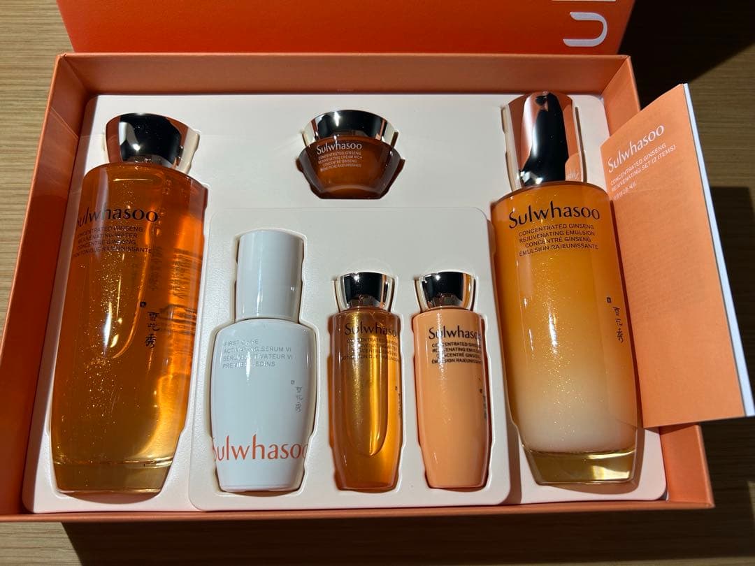 【新品未使用】雪花秀 ソルファス 滋陰生(ジャウムセン)セット7点＋ポーチ