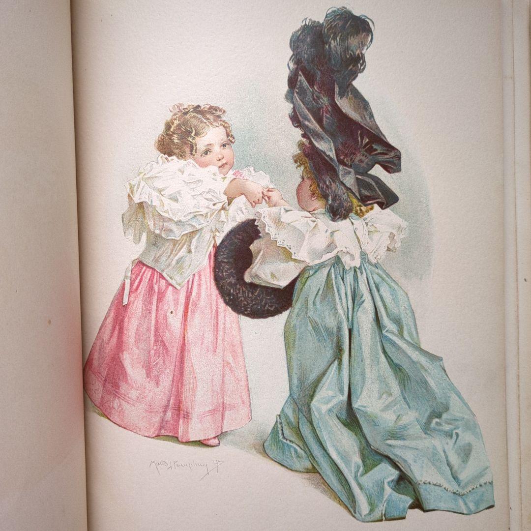超稀少モードハンフリー 児童書 洋書古書 絵本 ヴンテージ ヴィクトリアン