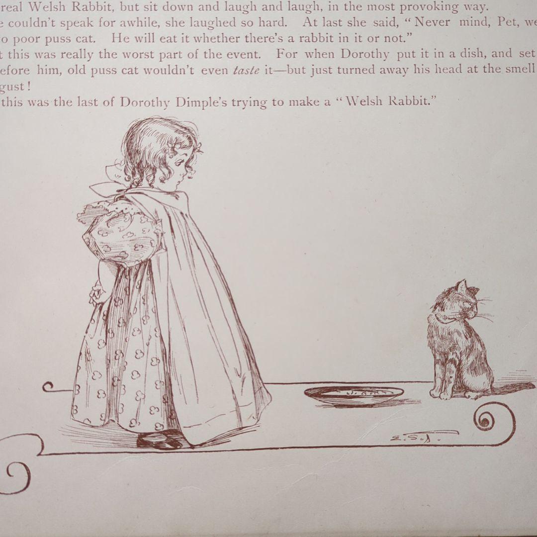 超稀少モードハンフリー 児童書 洋書古書 絵本 ヴンテージ ヴィクトリアン