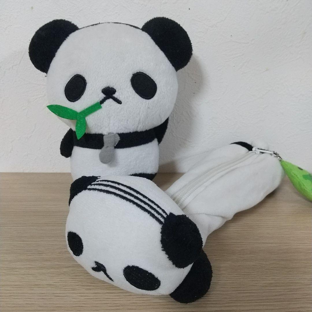 おじぱん　ポーチ　筆箱　平成レトロ　平成　女児　パンダ　クーリア　ぬいぐるみ