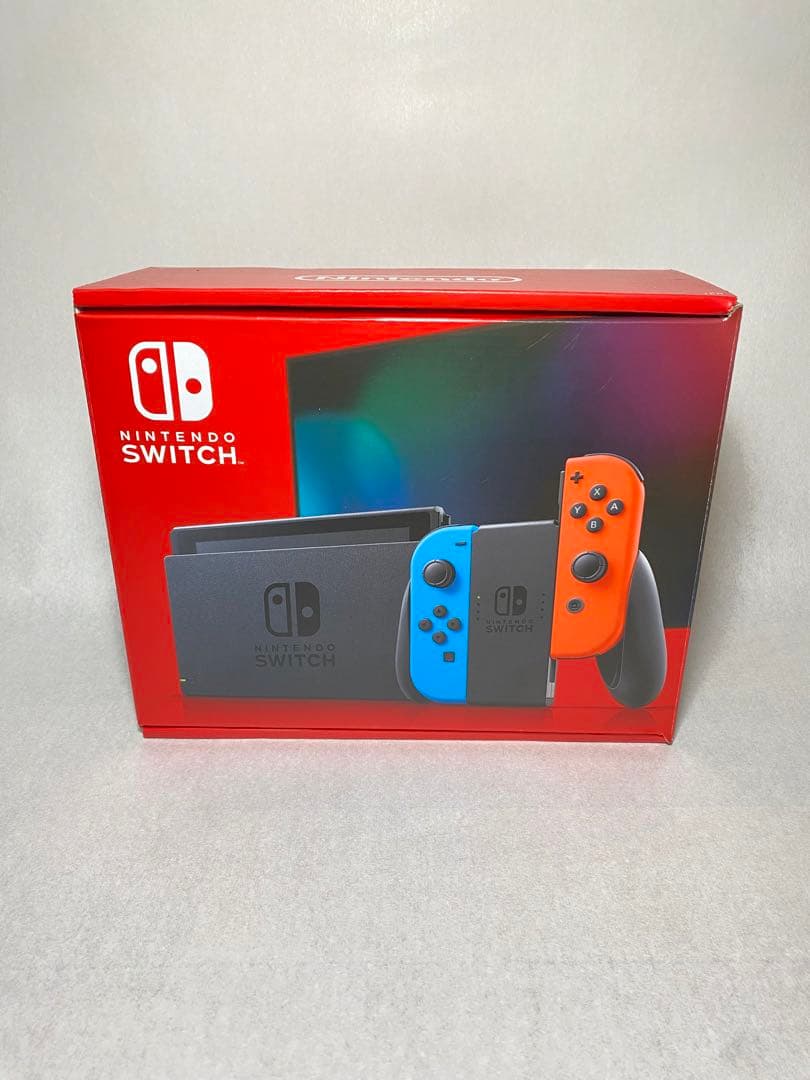 ほぼ未使用　Switch本体　任天堂Switch ネオン青赤　 任天堂 HAD