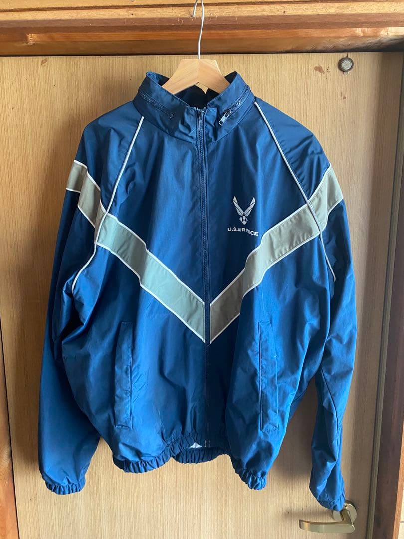 U.S.AIR FORCE 米軍 IPFU トレーニングジャケット ナイロン