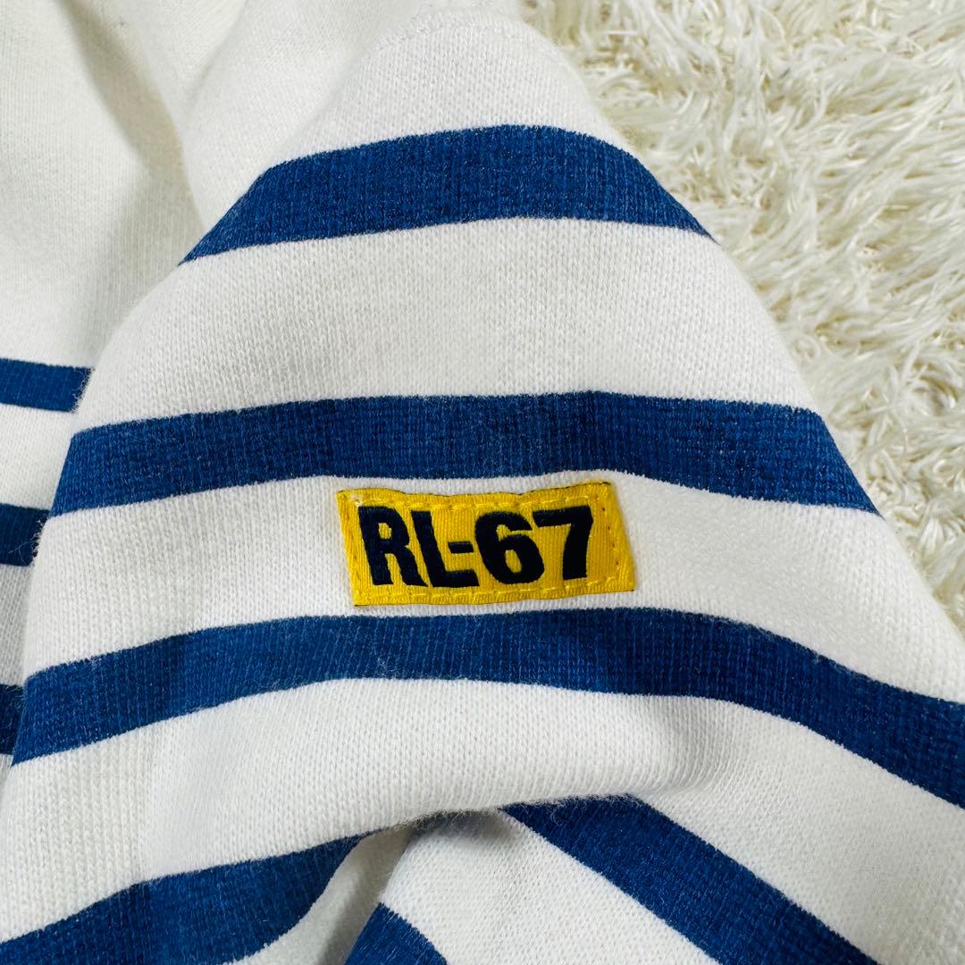 【美品】ポロラルフローレン　マリンボーダーパーカー　現行　レディース　L相当