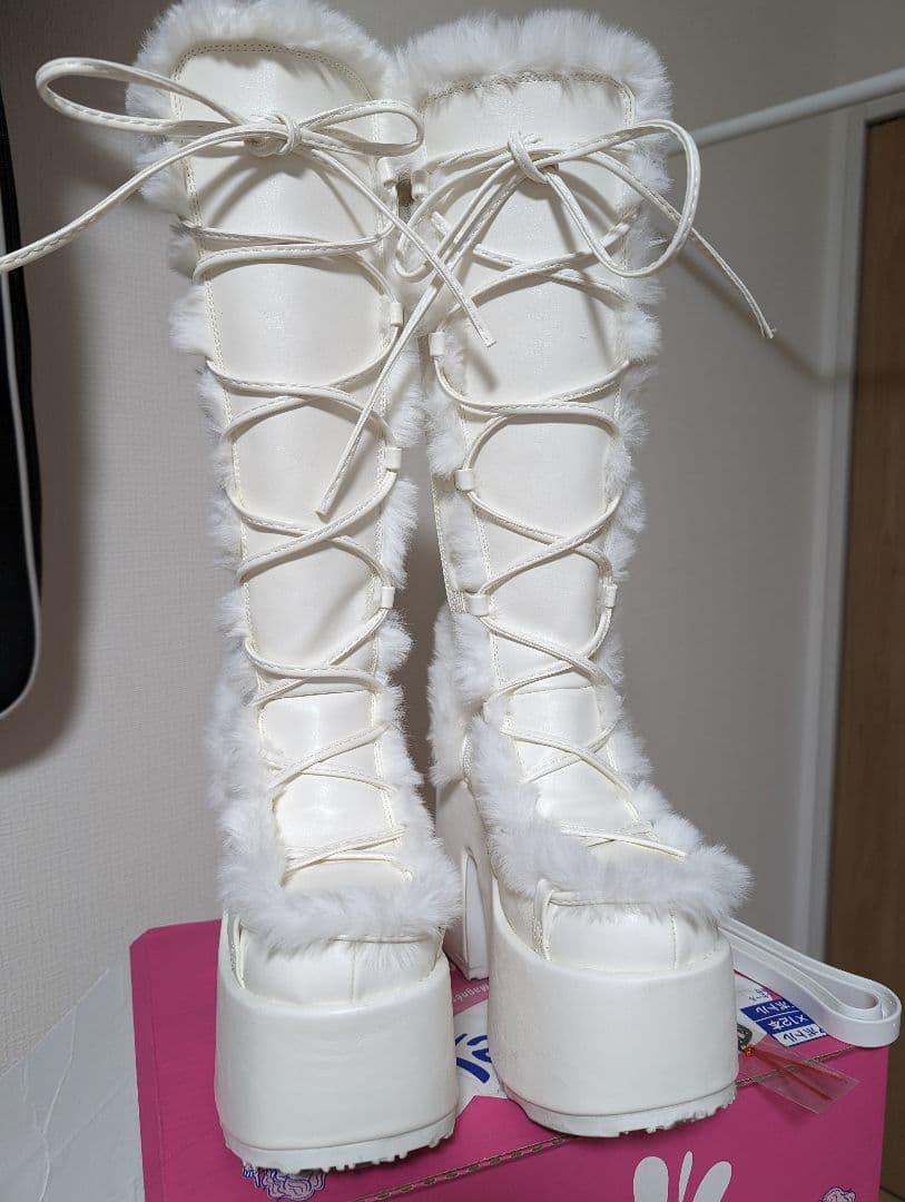 【DEMONIA】CAM311/W/PU　ブーツ