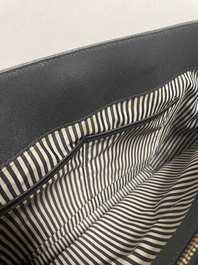 kate spade ブラック トートバッグ A4収納可