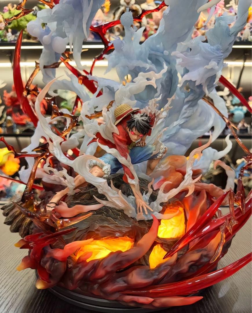 ワンピース S-サイズ ニカ ルフィ フィギュア ガレージキット