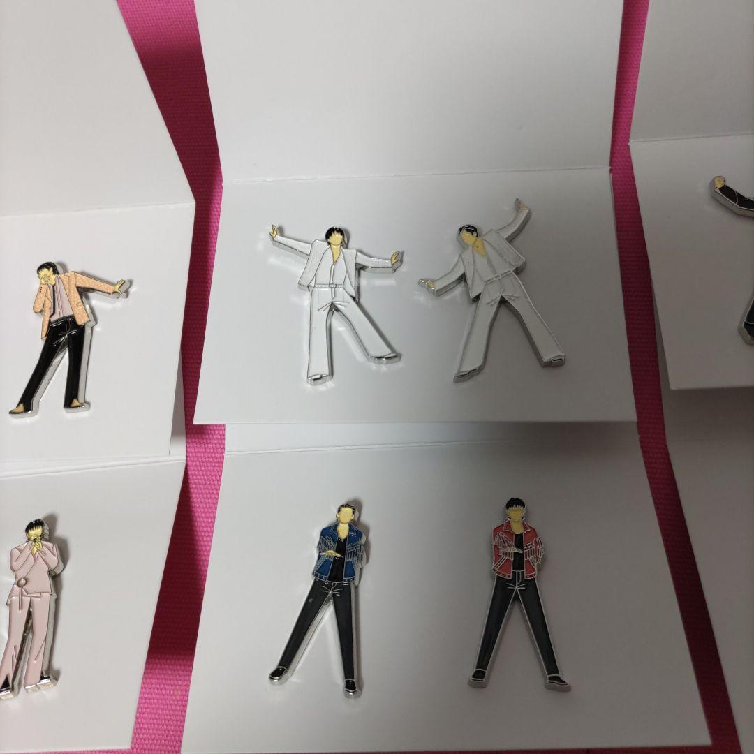 東方神起　ニコイチピンバッジ 6個セット