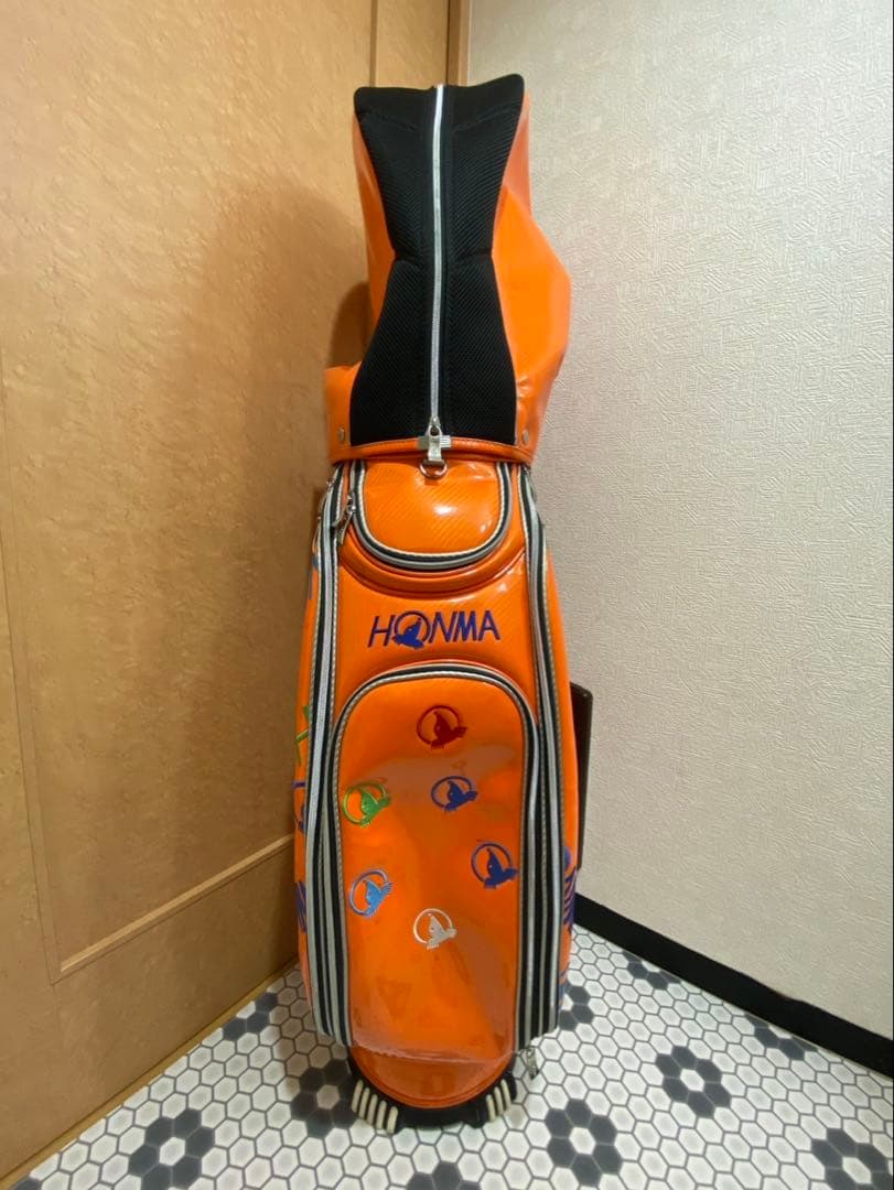 HONMA キャディバッグ オレンジ