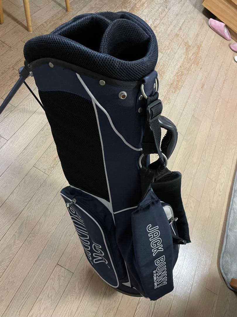 JACK BUNNY キャディバッグ ネイビー