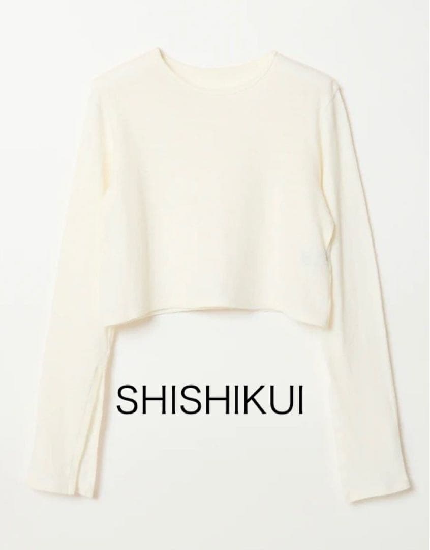 【新品未使用】SHISHIKUI LONG T WHITE シシクイロングT