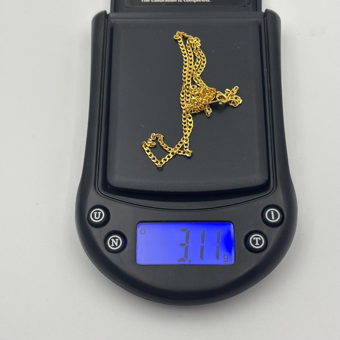 【極上美品】K18ゴールド ツイストチェーン喜平ネックレス 約45cm