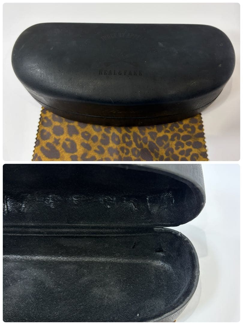 Roen HYDE着用 スカルフレーム サングラス ブラック ケース・クロス付