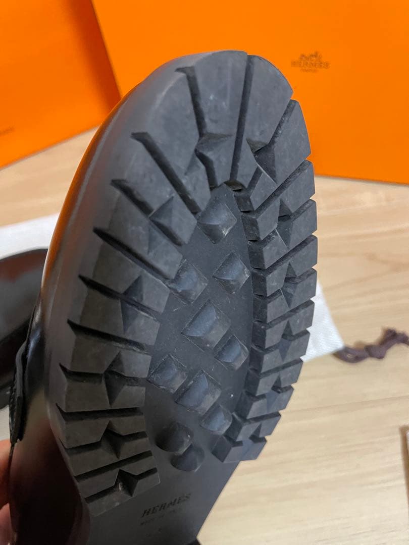 なゆ0225HERMES ローファー　レディース