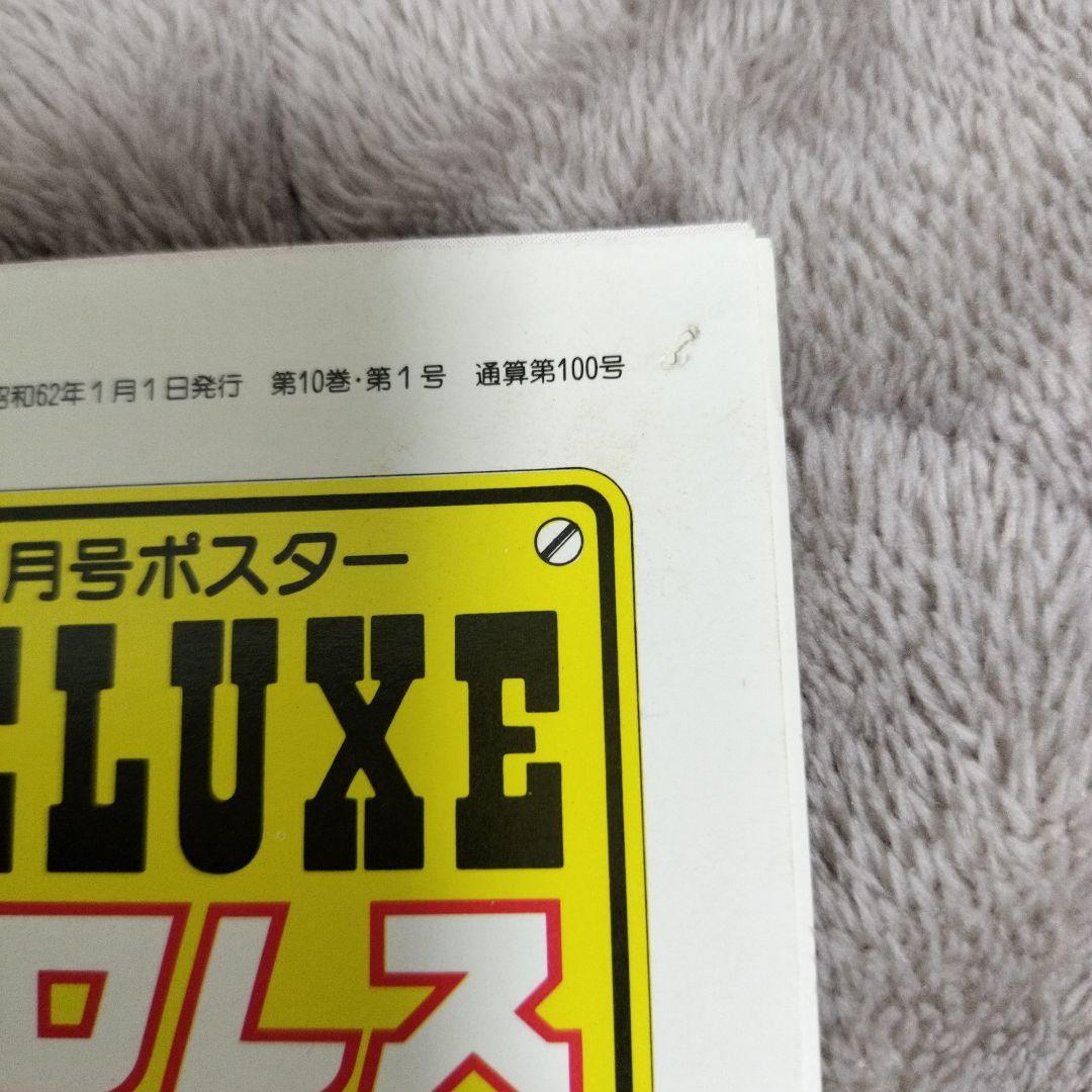 デラックスプロレス　38冊　付録ポスター（ジャンボポスター11枚）カレンダー付き