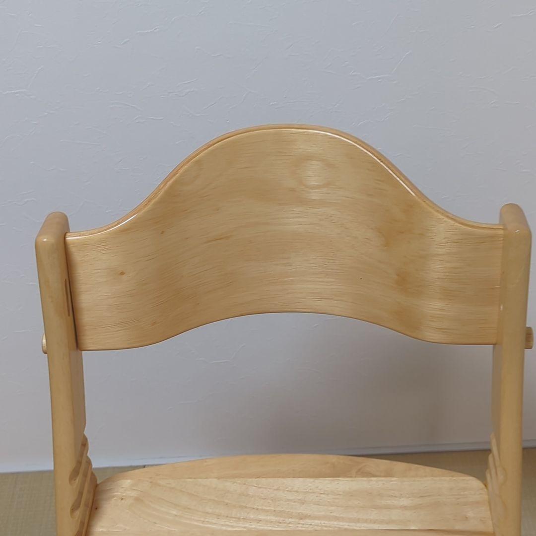 大和屋　 アッフルチェア　天然木　ナチュラル　テーブル＆ガードなし