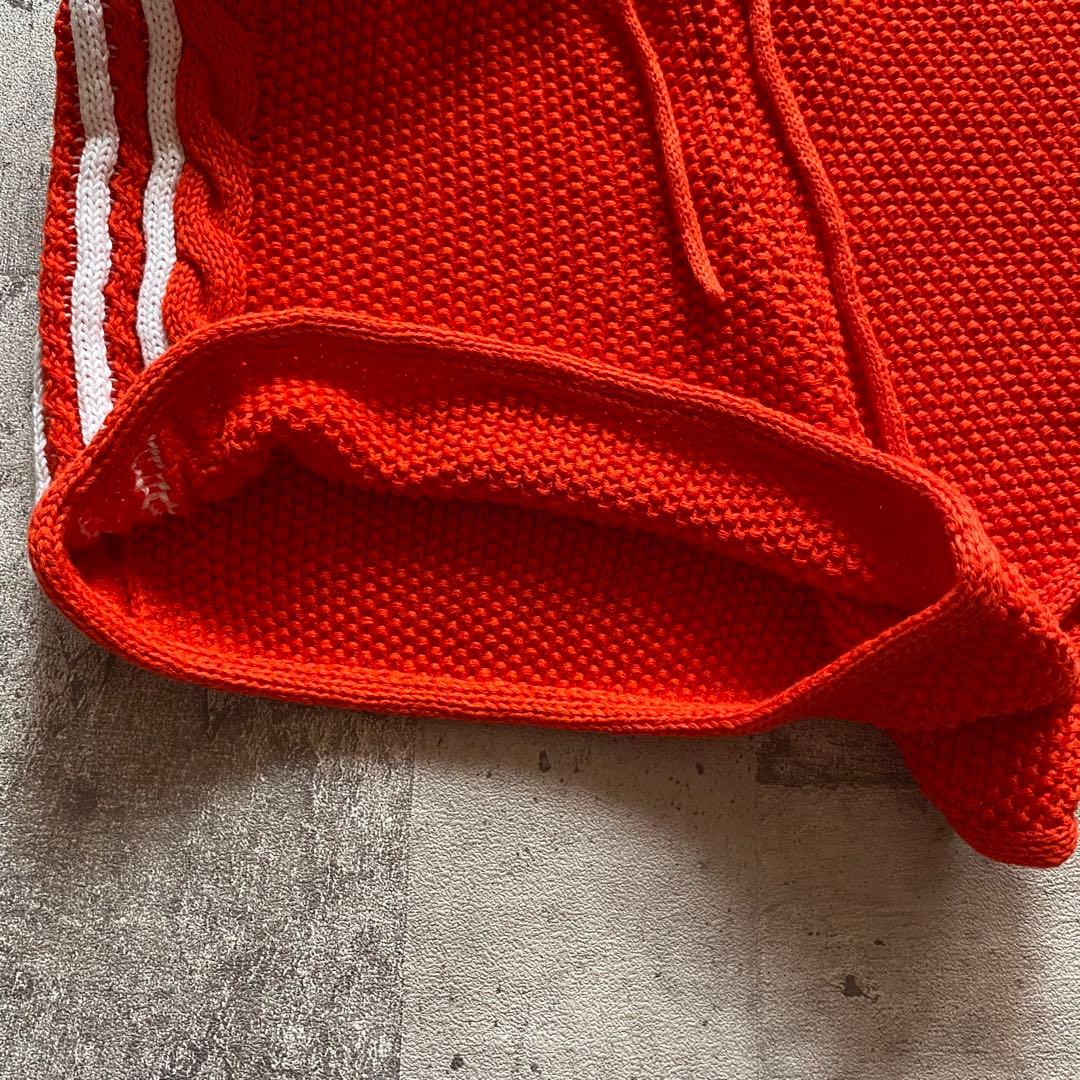 GUCCI adidas グッチ アディダス ショート パンツ ニット赤　レッド