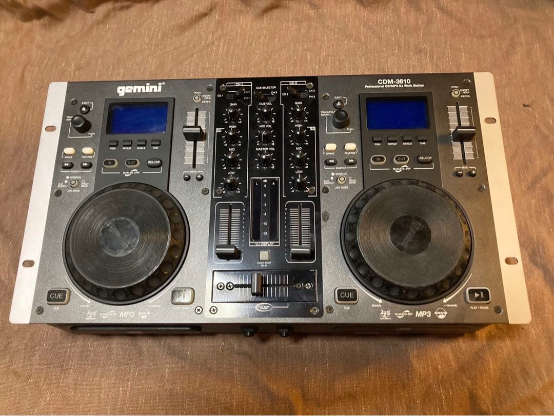 Gemini CDM-3610 DJ機材 MP3対応