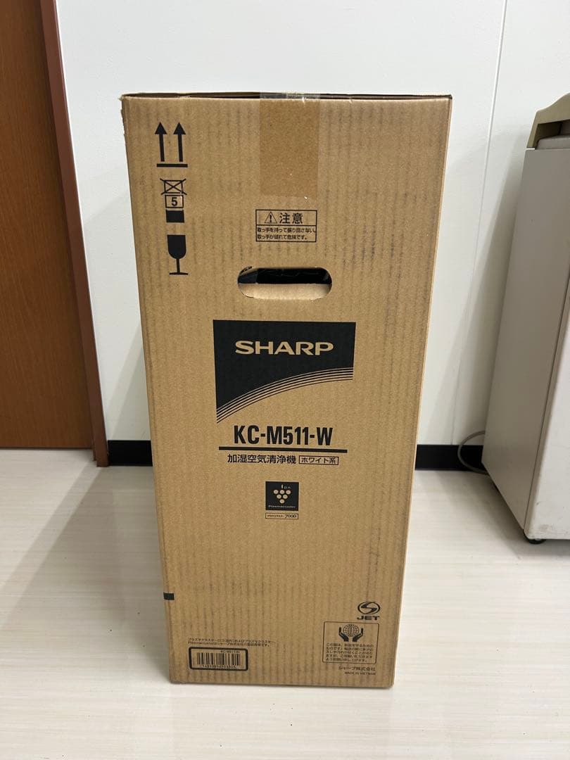 ✨新品未使用✨SHARP 加湿空気清浄機KC-M511-W
