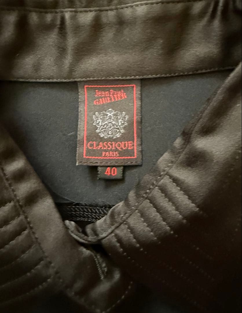 ジャンポールゴルチエ クラシック　ドレスシャツブラック