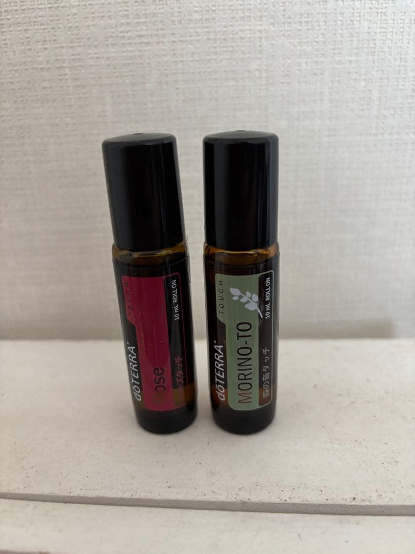 doTERRA ローズタッチ、森の音タッチ 10ml セット