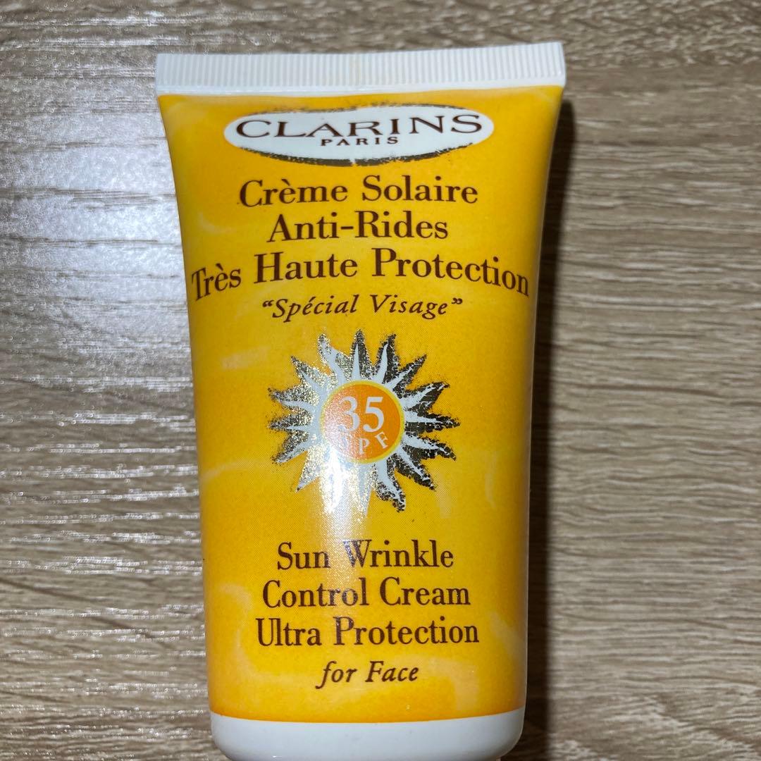 未使用　CLARINS 日焼け止めクリーム　SPF35 75ml