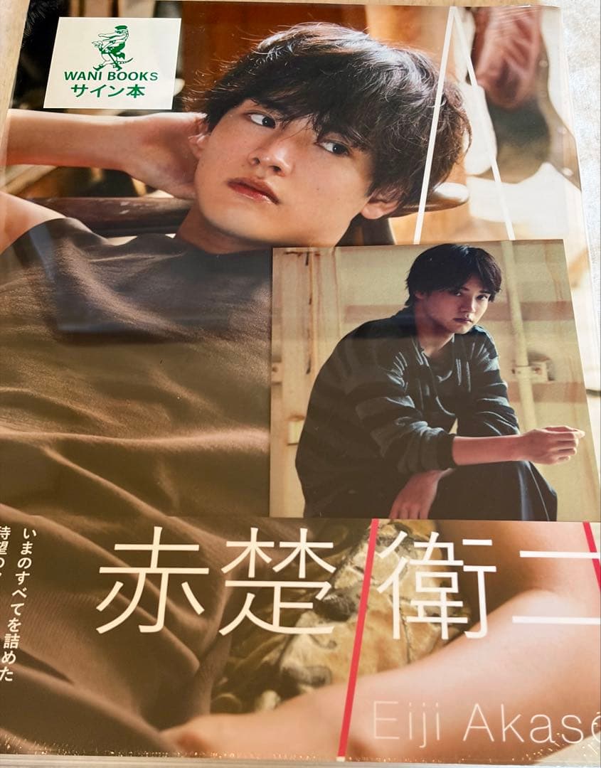 【未開封】赤楚衛二 ファースト写真集 『 A 』 直筆サイン入り本