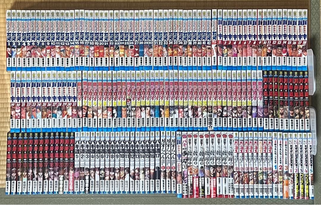 【18.19日限定セール！】刃牙シリーズ 全154巻＋関連本33冊