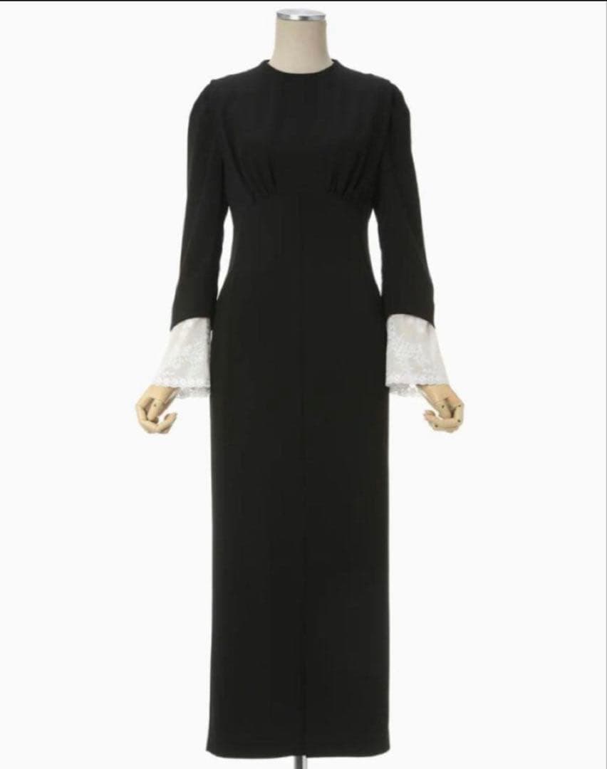 Mame Kurogouchi 2024SS レースカフスドレス