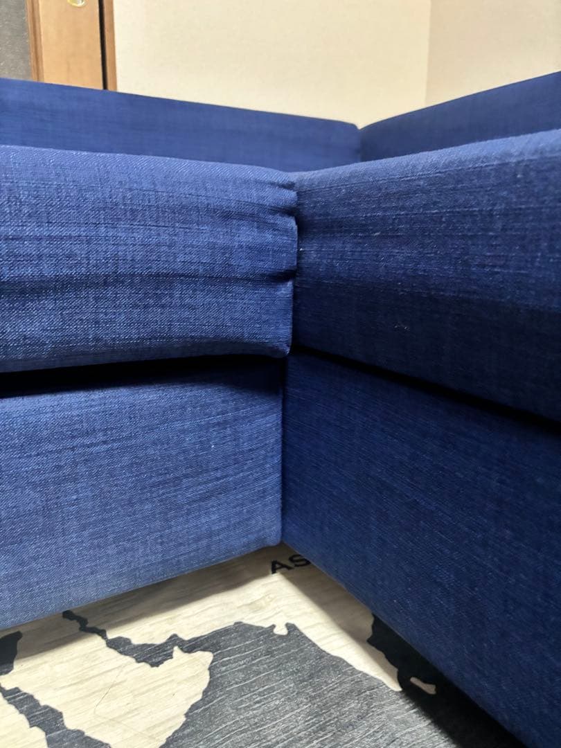 (9月27日まで出品)IKEA フリーヘーテン/ソファベッド/L字ソファ