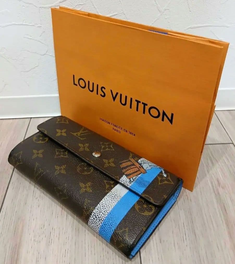 ダ*ル様 ☆希少極美品大人気本物鑑定済ルイヴィトンモノグラムグルーム二つ折長財布