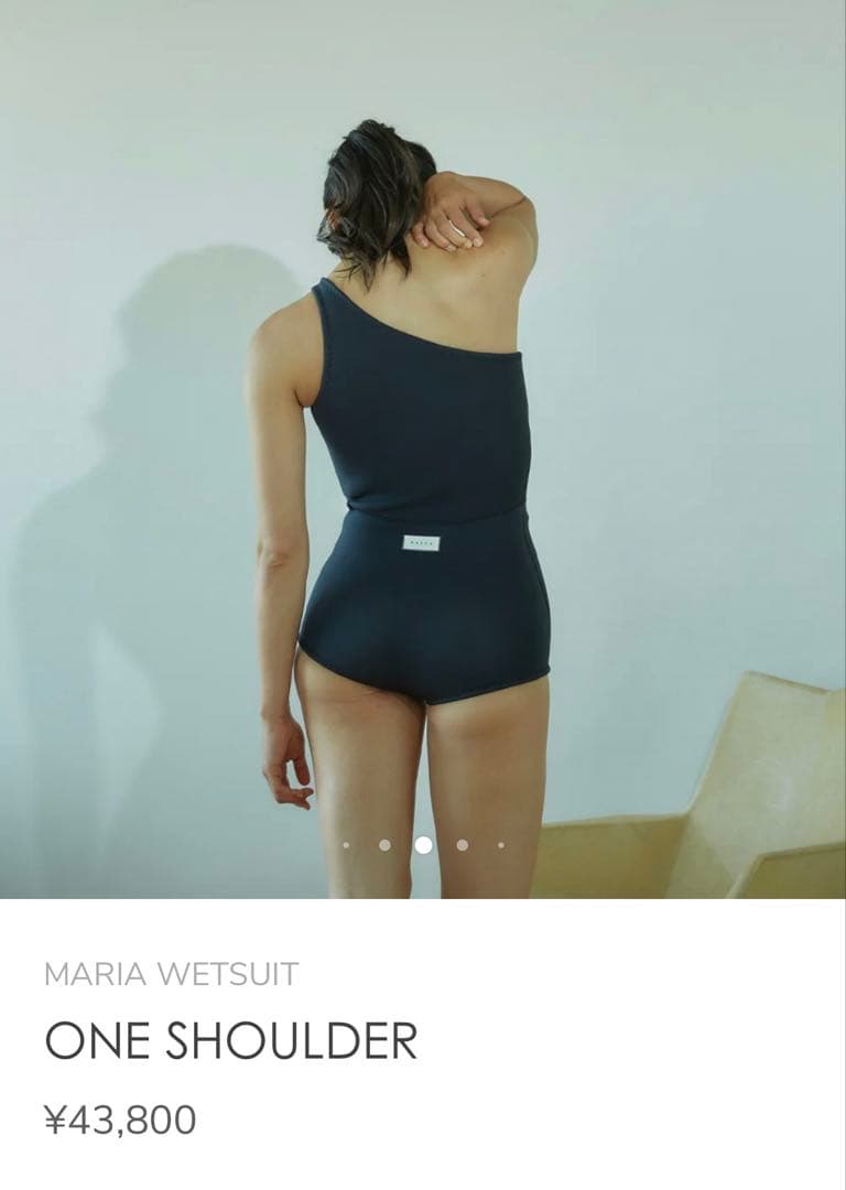 MARIAWETSUITS　ワンショルダー ウェットスーツ　LBサイズ　2ミリ