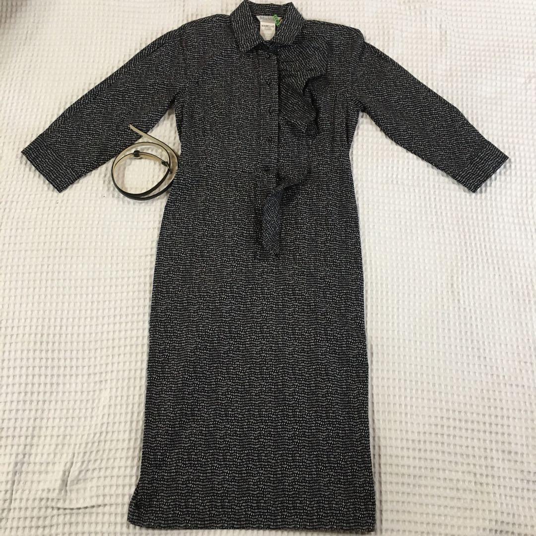 Max Mara 白タグ　【美品】コットンポプリンワンピース