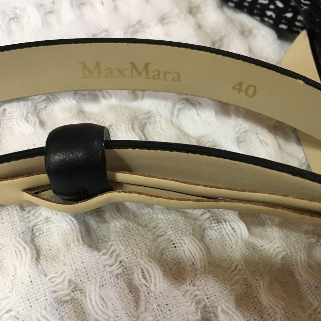 Max Mara 白タグ　【美品】コットンポプリンワンピース