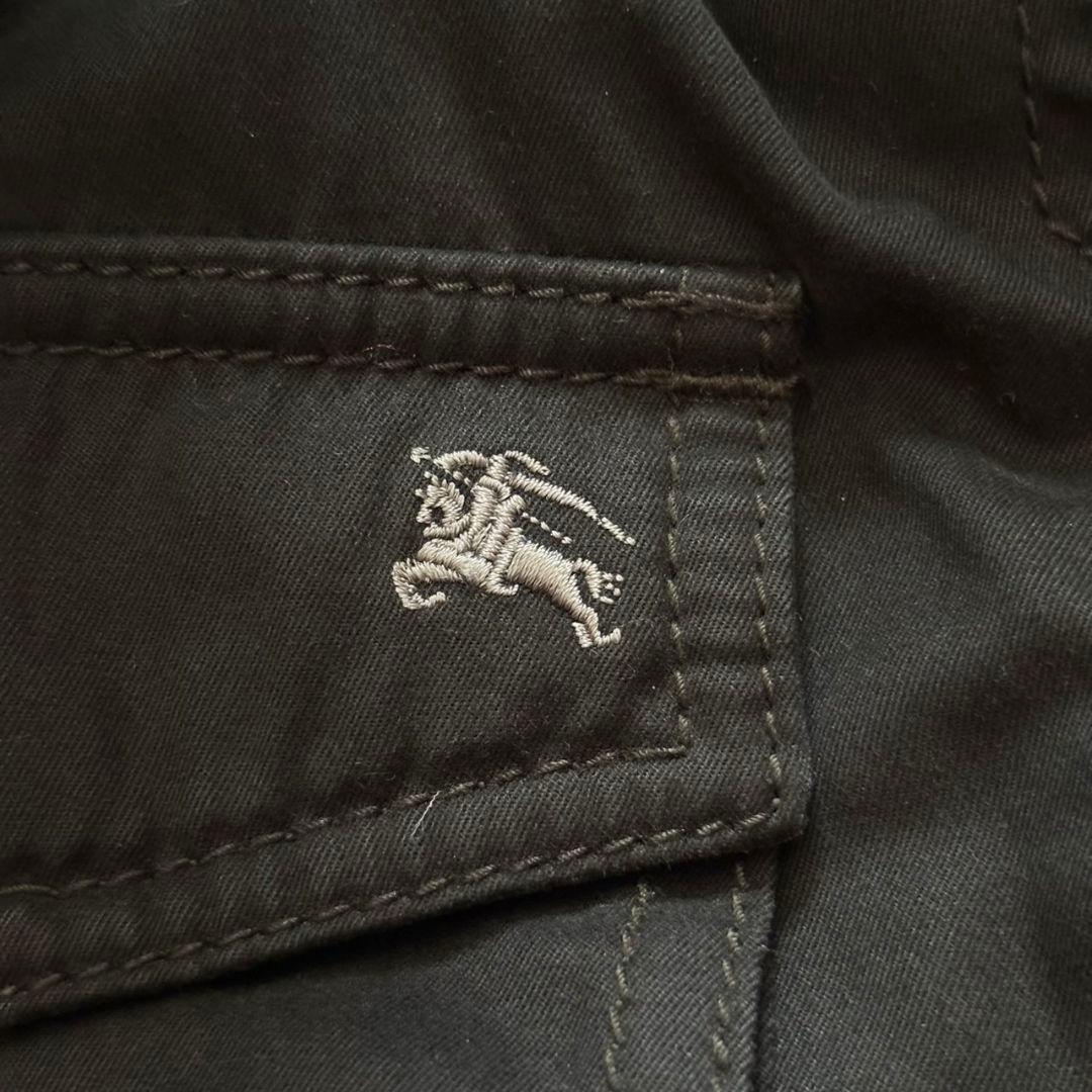 美品 バーバリー ブラックレーベル モッズコート ノバチェック タヌキファー