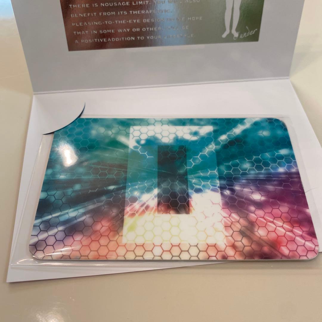 お値下げ不可‼️☆電磁波本舗☆電磁波放電カードGREEN 1枚 電磁波対策