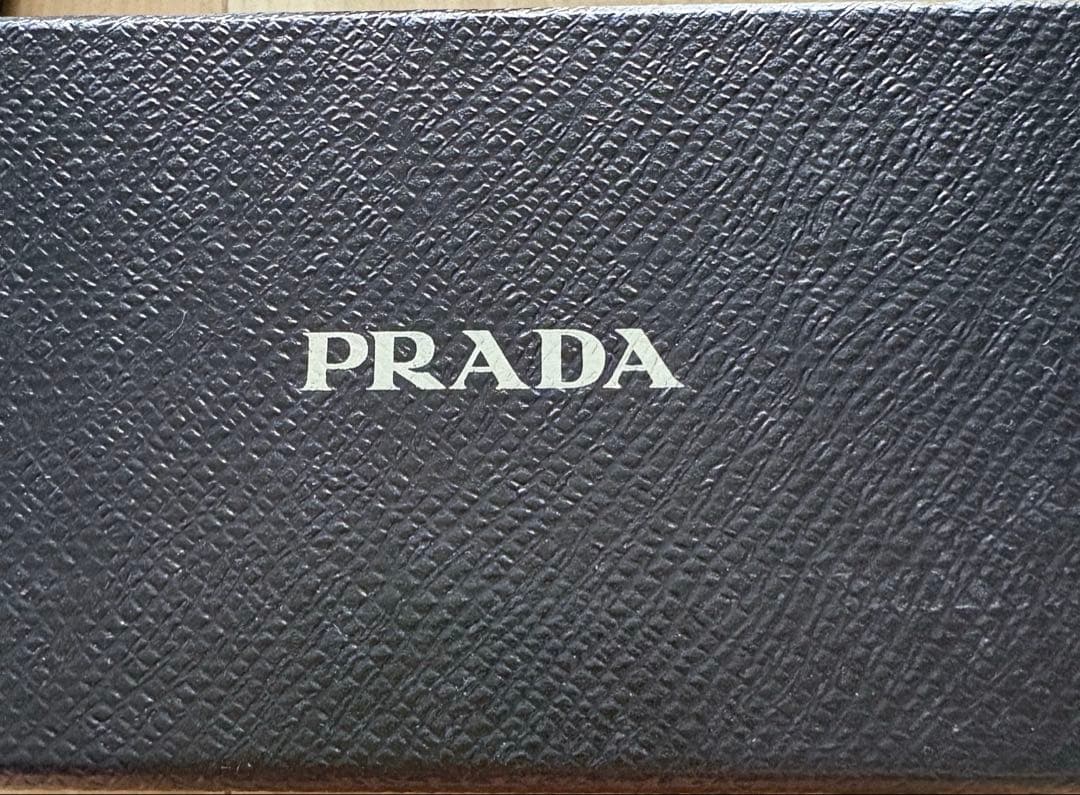 プラダ★サングラス PRADA プラダ SPR27L ブラック レディース　美品