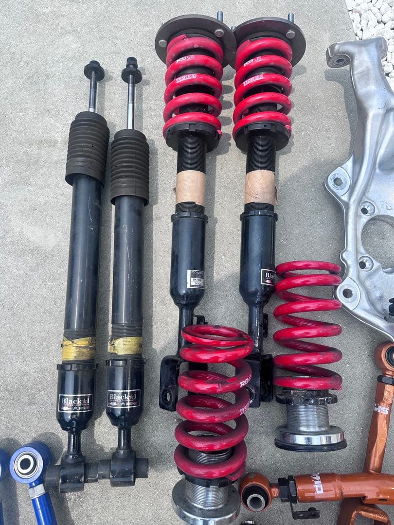 220 クラウン　車高調　black I