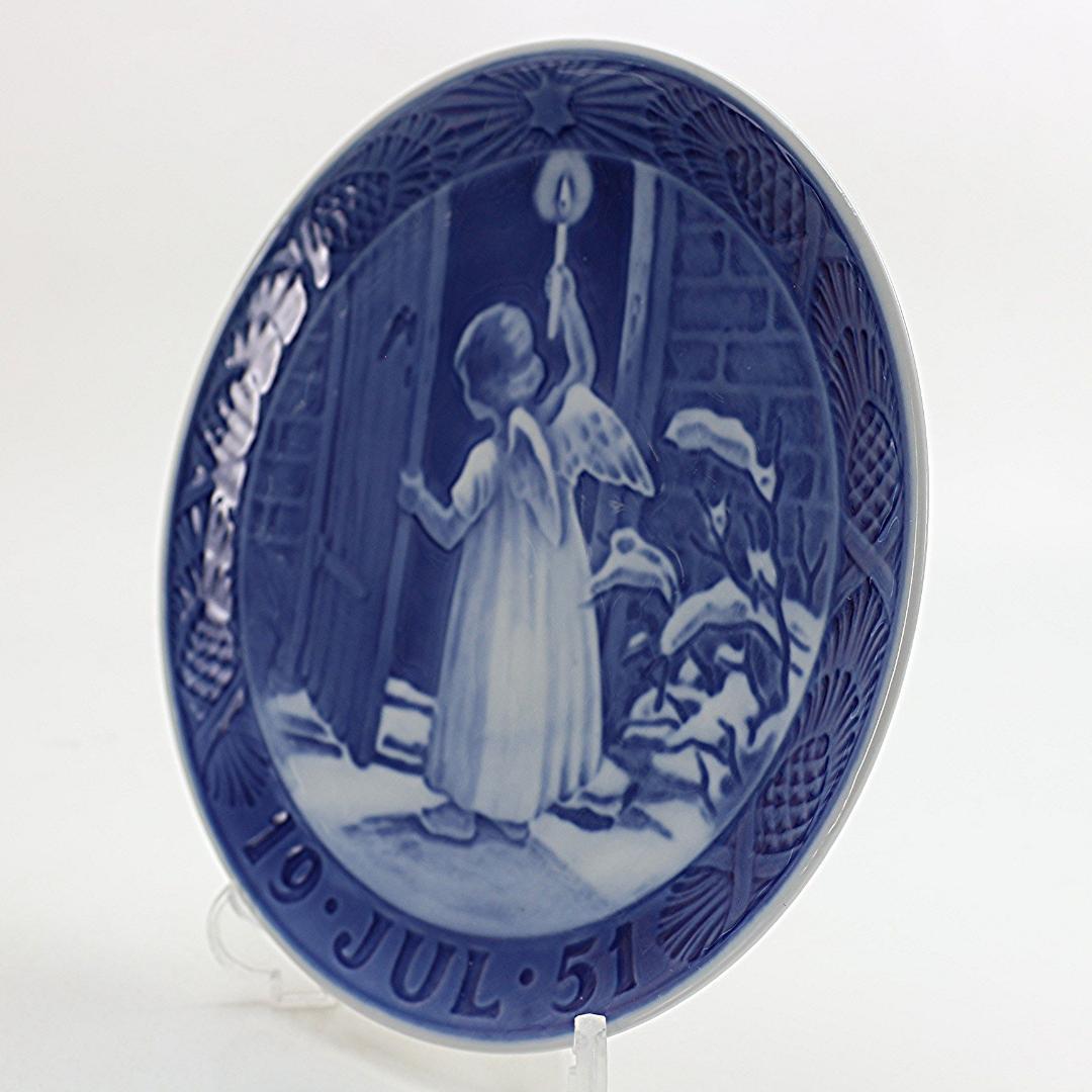 1951年 「クリスマスの天使」 イヤープレート ロイヤルコペンハーゲン 北欧