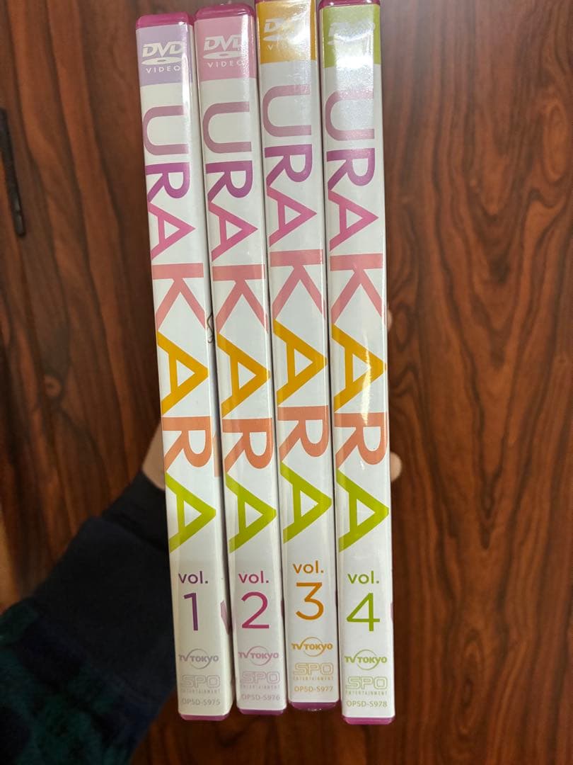 KARA URAKARA DVD Vol.1-4 全巻セット 初回カラーケース
