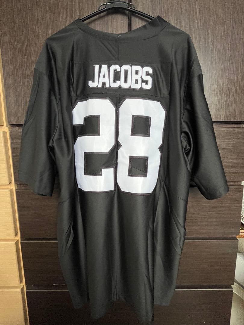 RAIDERS JACOBS 28番NFLウニフォーム 2XL